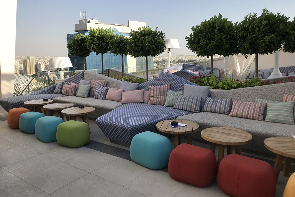 W Amman – Outdoor patio