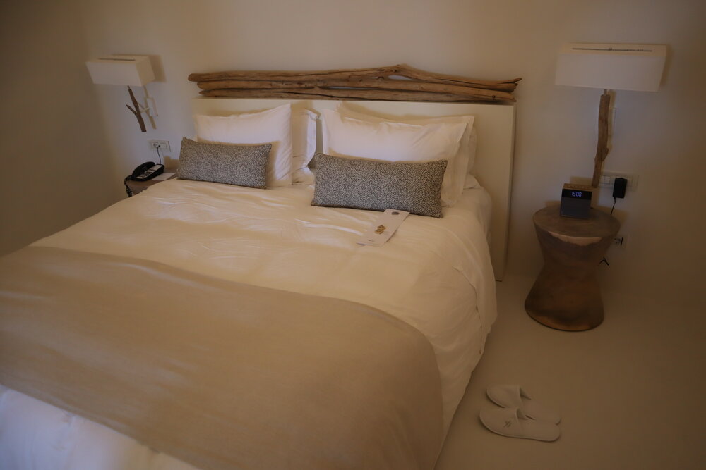 Mystique Santorini – Wet Allure Suite bedroom