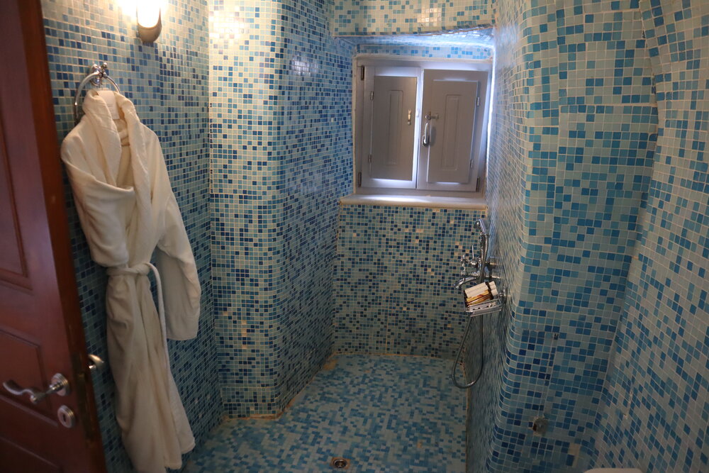 Mystique Santorini – Captain’s Room shower