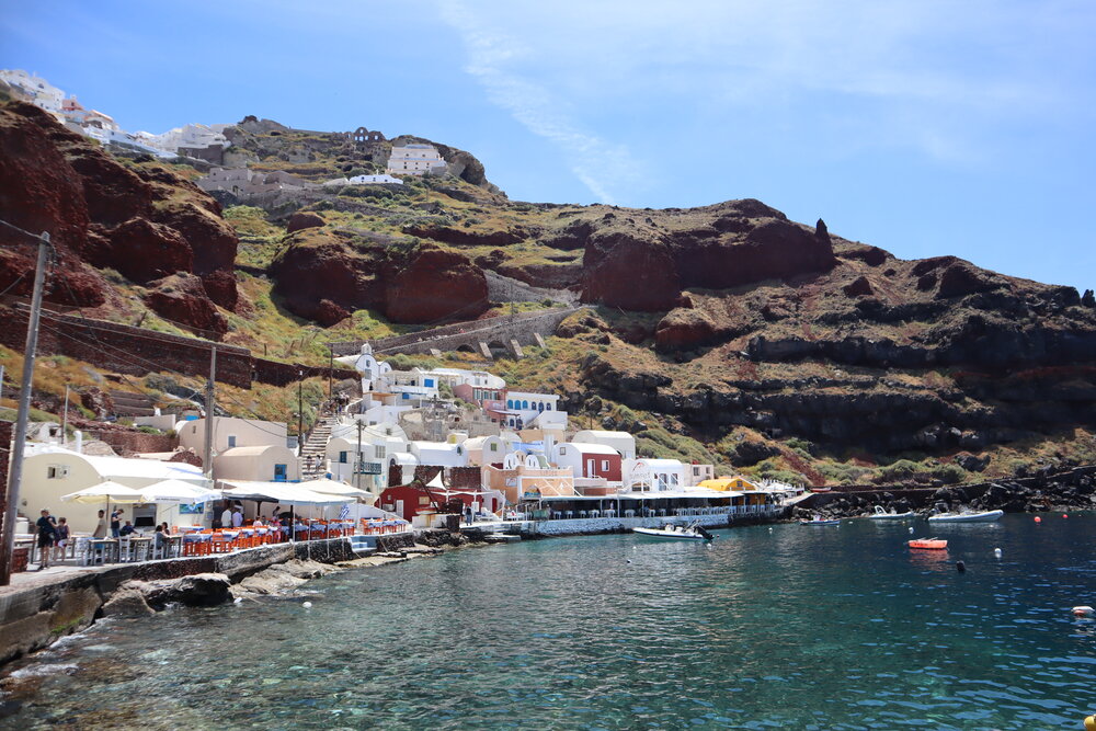 Waterfront in Oia