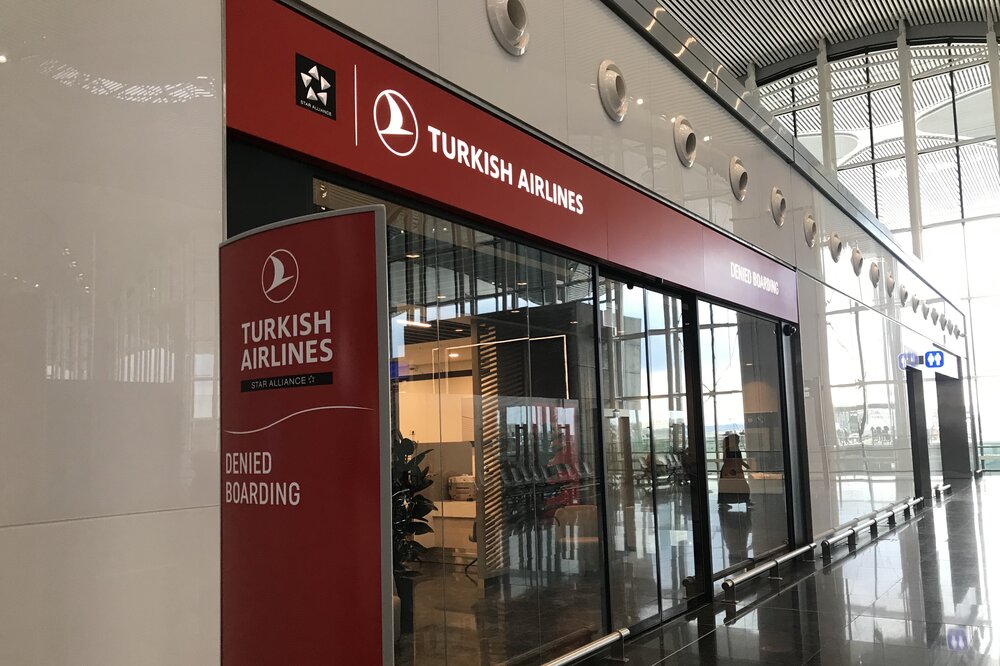 Istanbul New Airport – Denied Boarding lounge