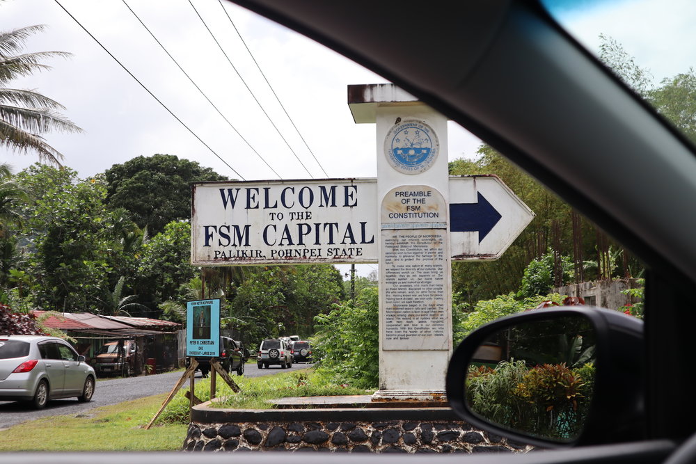 Driving to Palikir, Pohnpei