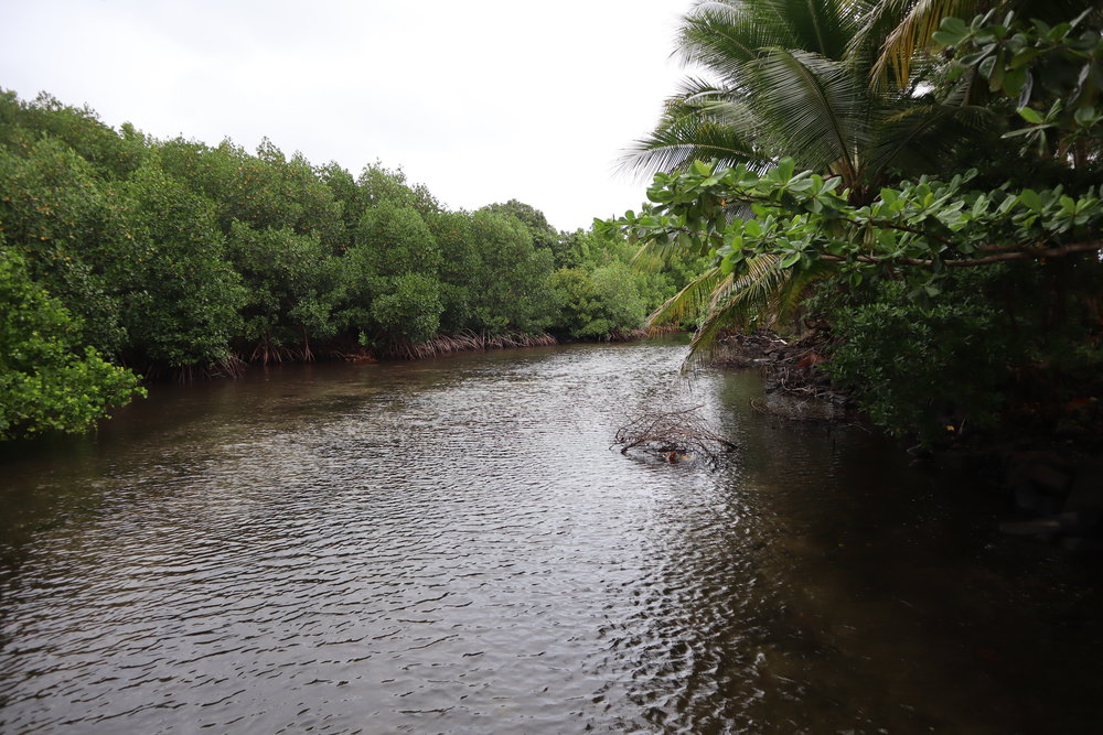 Cross this channel of water…