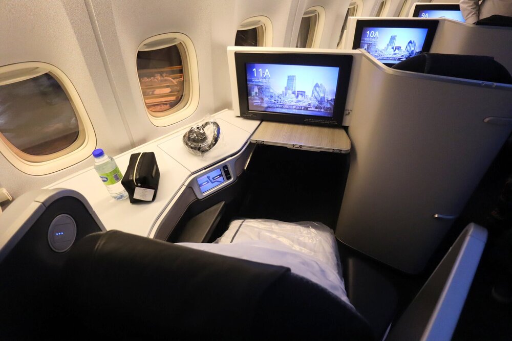 Air Canada 777 business class