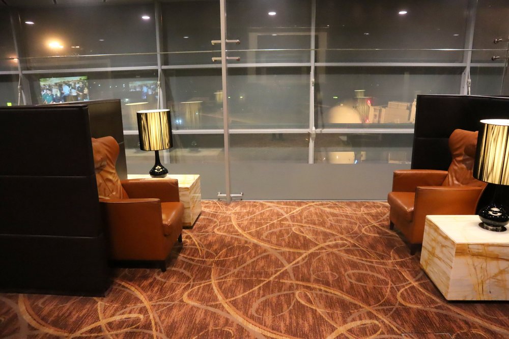 The Private Room by Singapore Airlines – Seating area