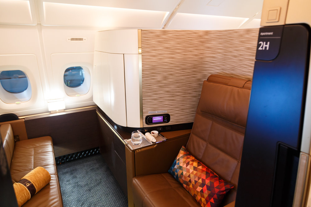 Etihad Airways A380 First Class Apartment