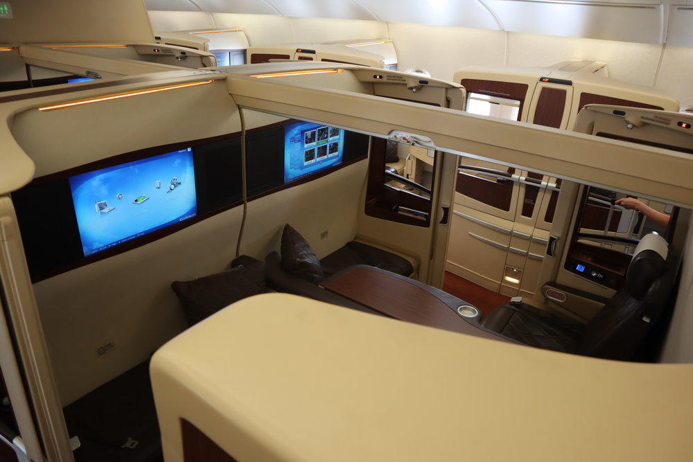 Singapore Airlines Suites Class – Cabin