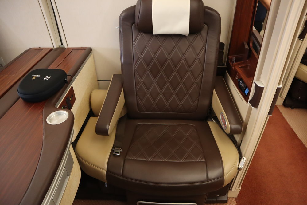 Singapore Airlines Suites Class – Seat 3C