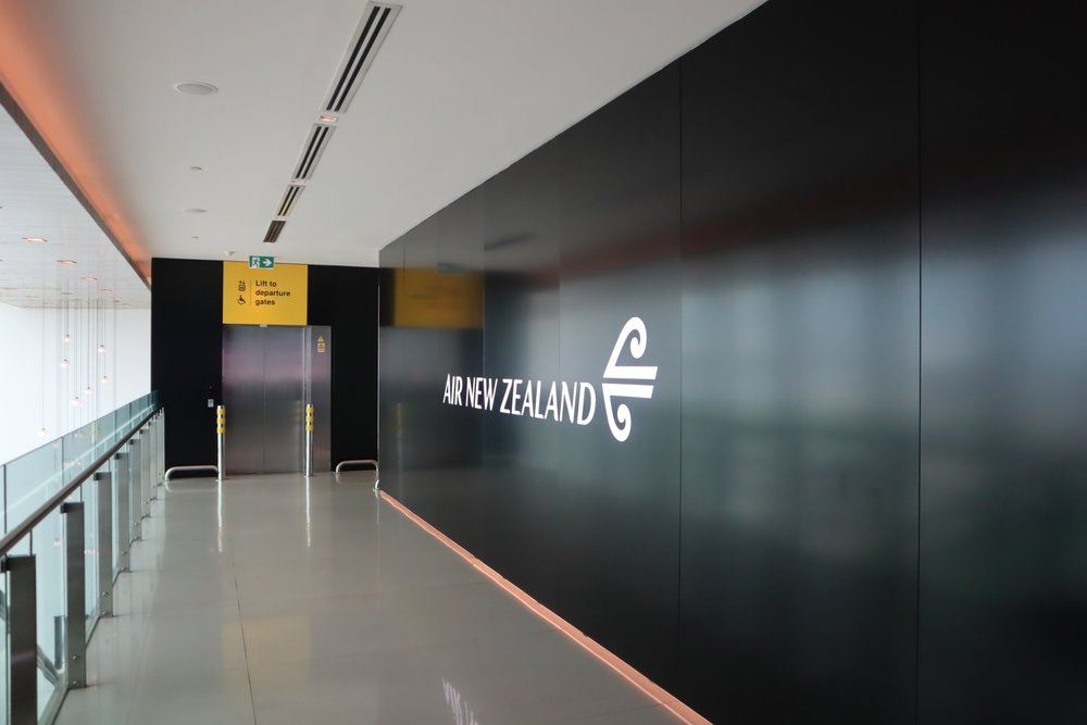 Air New Zealand Lounge Auckland – Entrance