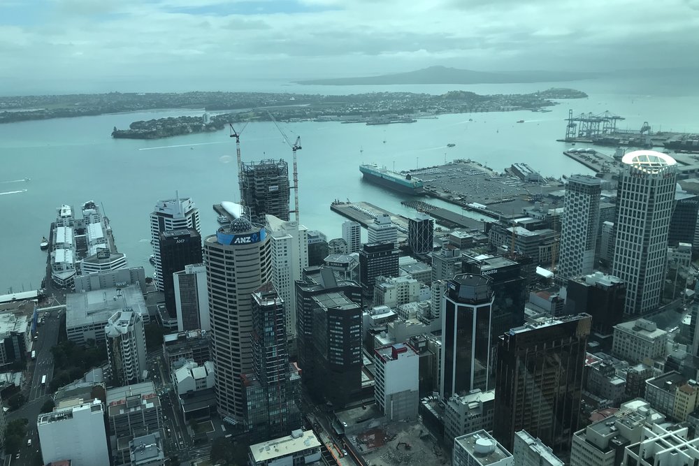 View from Auckland Sky Tower