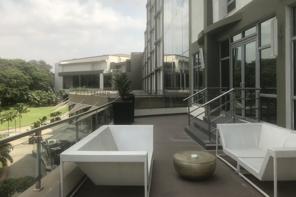 Accra Marriott Hotel – Executive Lounge patio