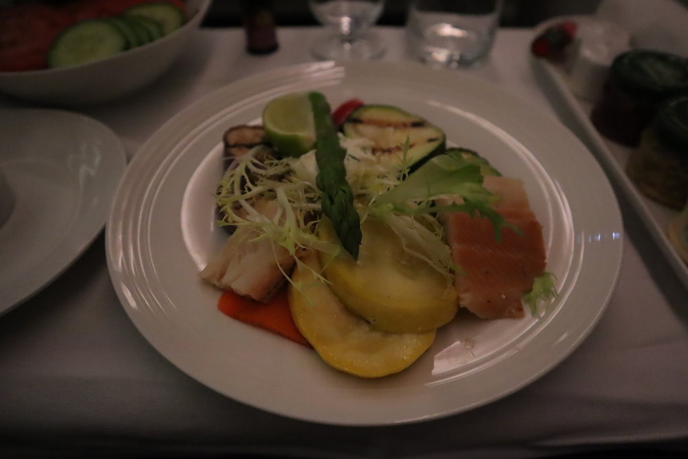 Ethiopian Airlines business class – Appetizer