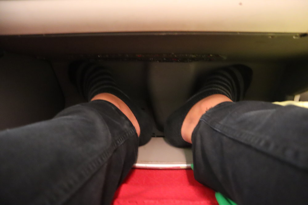 Ethiopian Airlines business class – Legroom