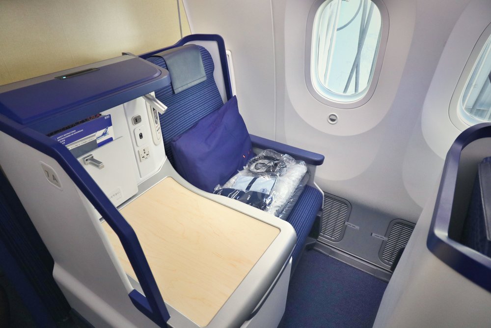 ANA 787 business class