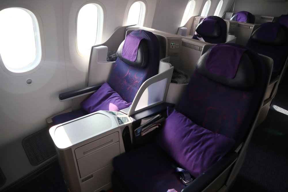 Air China business class – Seats 13J and 13L