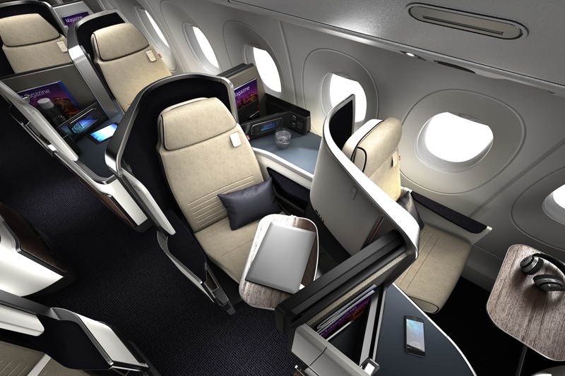 Air France A350 business class