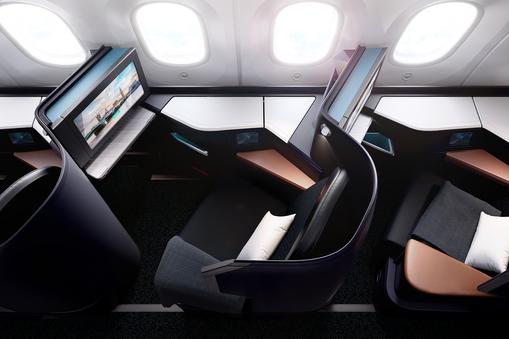 WestJet 787 business class