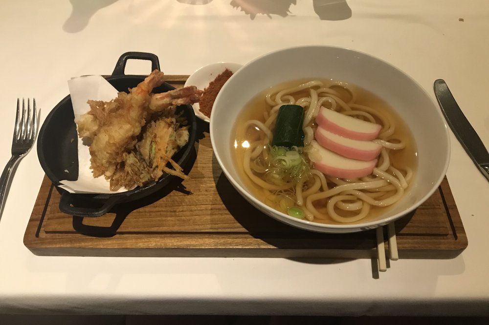 St. Regis Bali – Gourmand Deli tempura udon