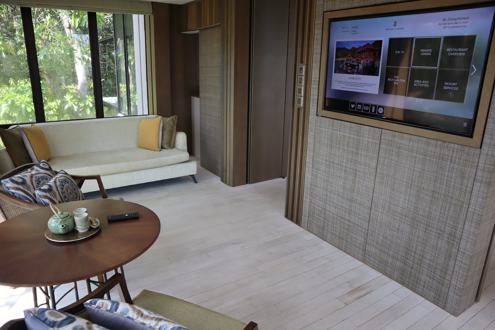 The Ritz-Carlton, Langkawi – Rainforest Junior Suite sitting area