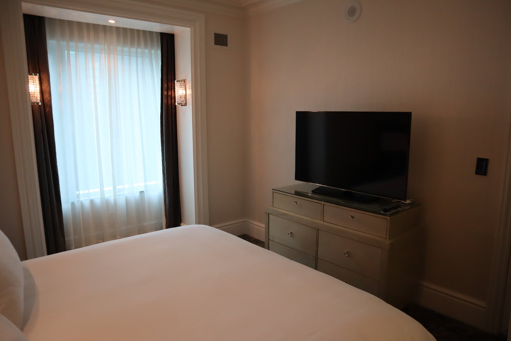 St. Regis Toronto – Two-bedroom suite guest bedroom television