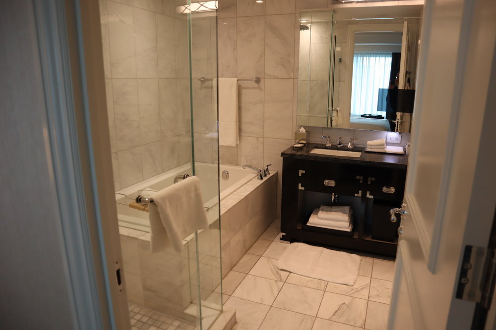 St. Regis Toronto – Two-bedroom suite master bathroom