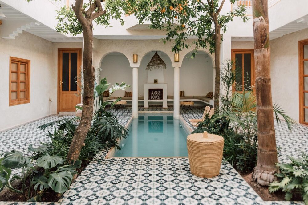 A riad in Marrakesh, Morocco