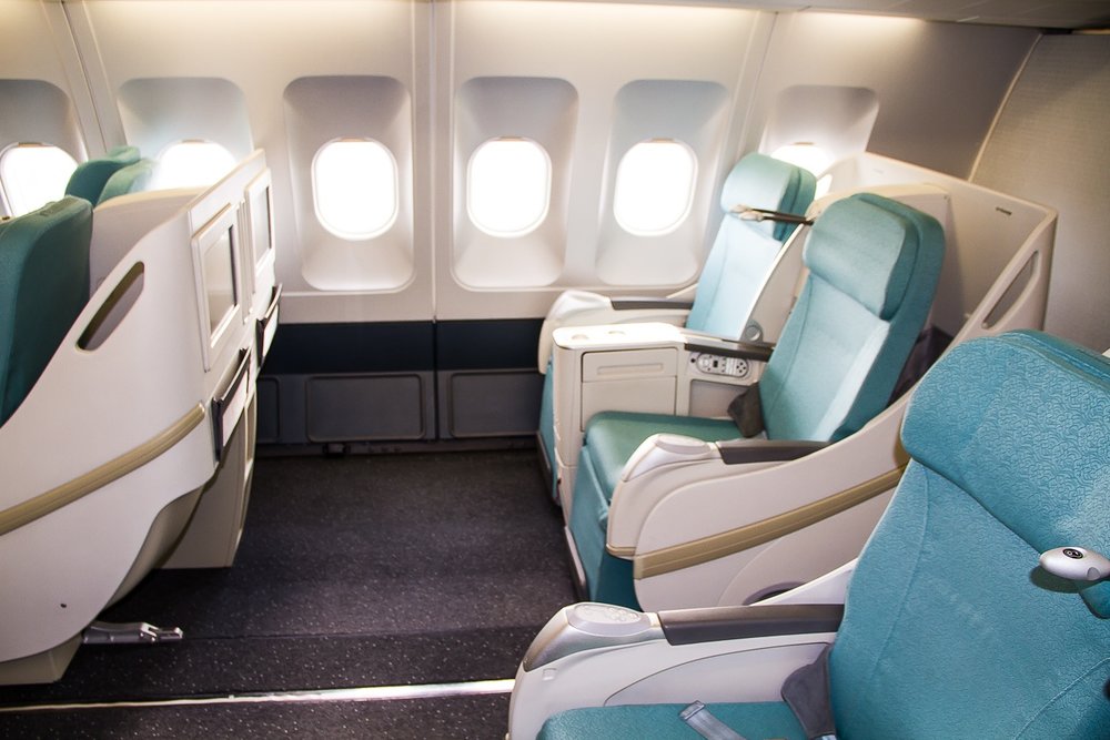 CSA Czech Airlines business class