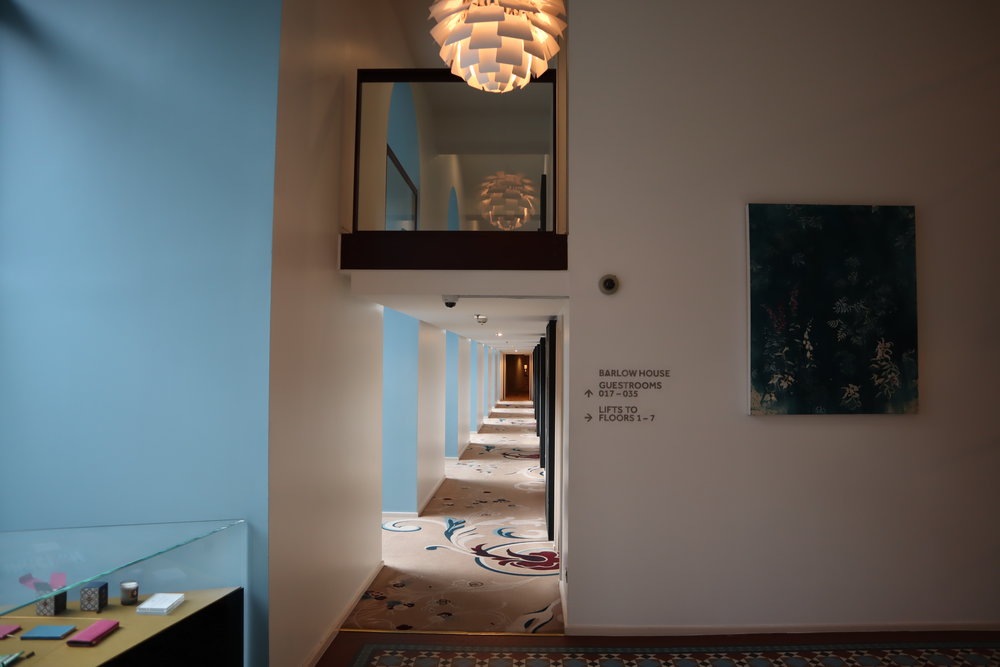 St. Pancras Renaissance Hotel London – Barlow Wing hallway