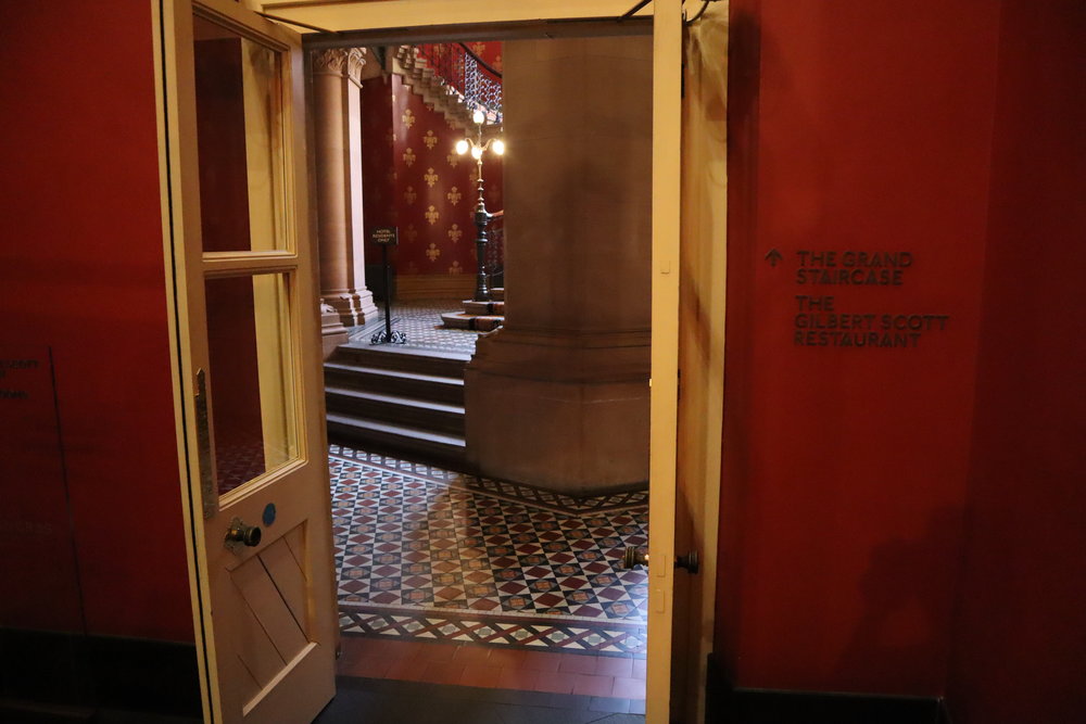 St. Pancras Renaissance Hotel London – Doorway to Chambers Wing