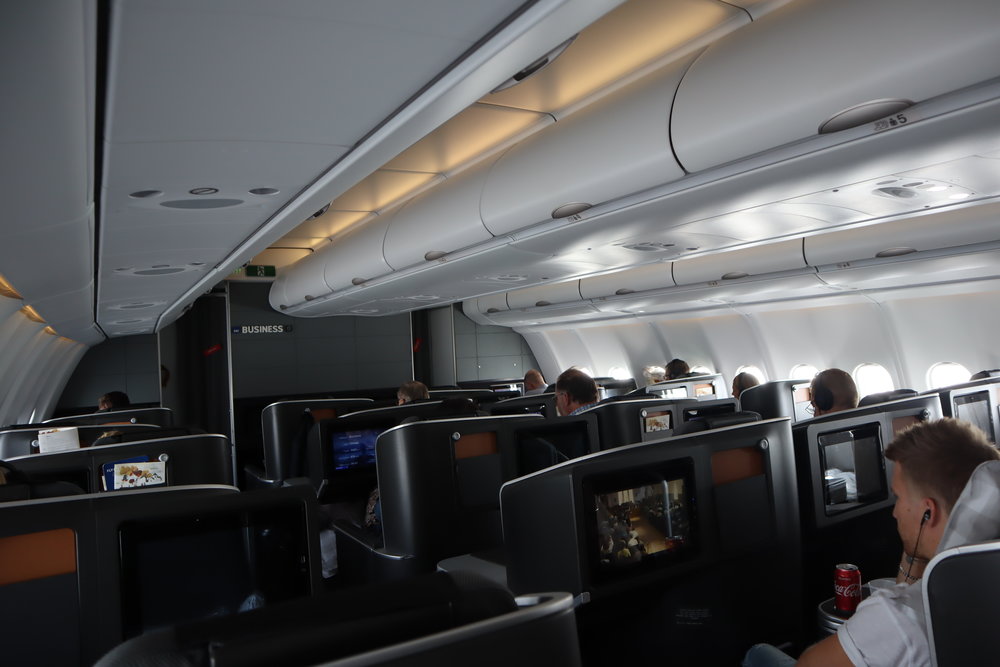 SAS business class – Cabin