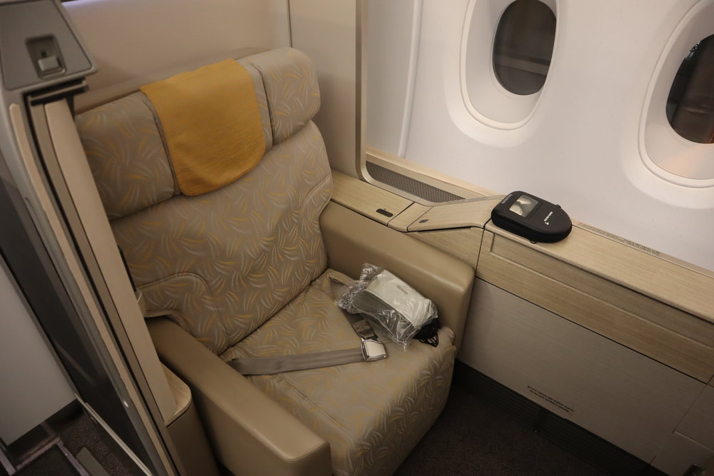 Asiana Airlines First Class – Seat 3A