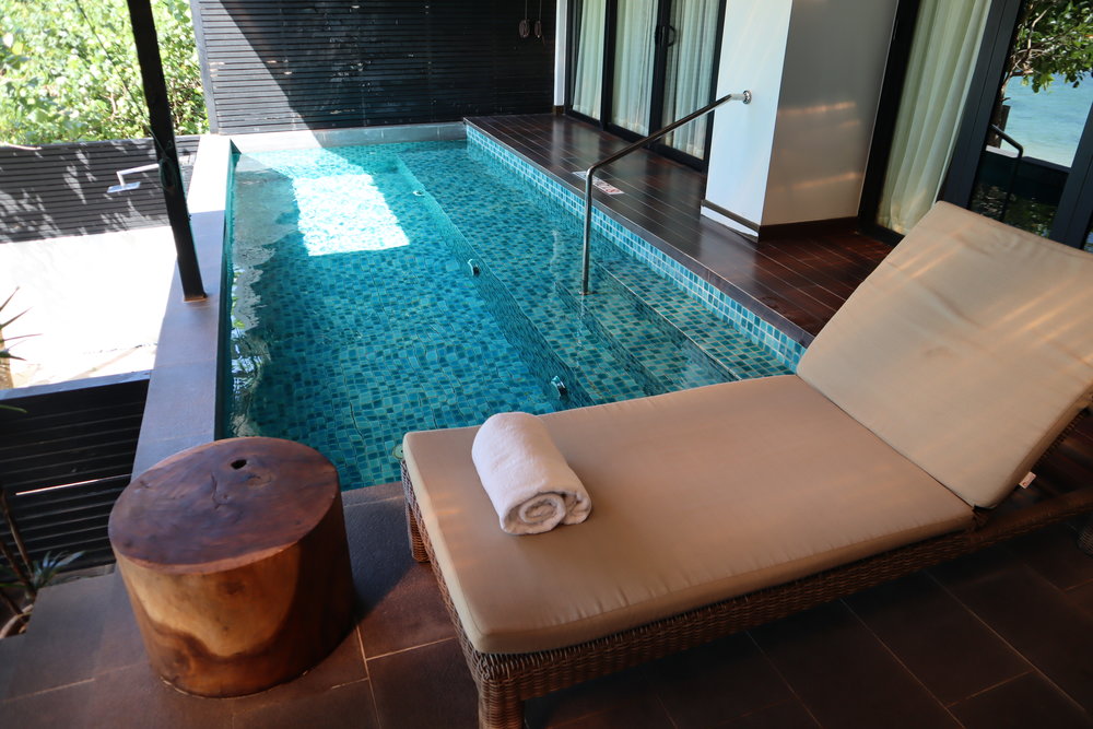 Executive suite private pool, the Andaman Langkawi