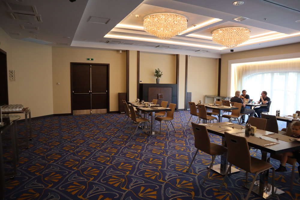 Novosibirsk Marriott Hotel – Conference room dining area