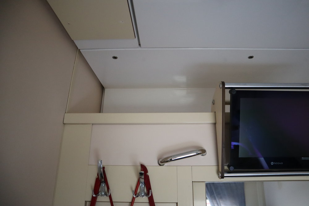 Trans-Siberian Railway First Class – Storage space