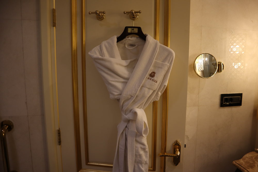 St. Regis Moscow Nikolskaya – Bathrobes