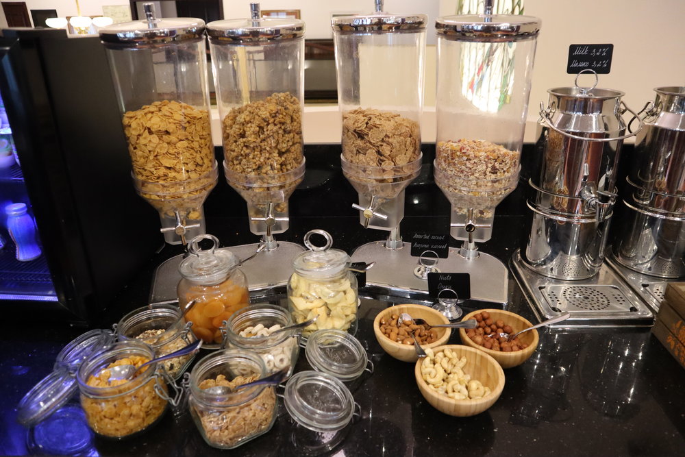 Moscow Marriott Tverskaya Hotel – Breakfast cereals