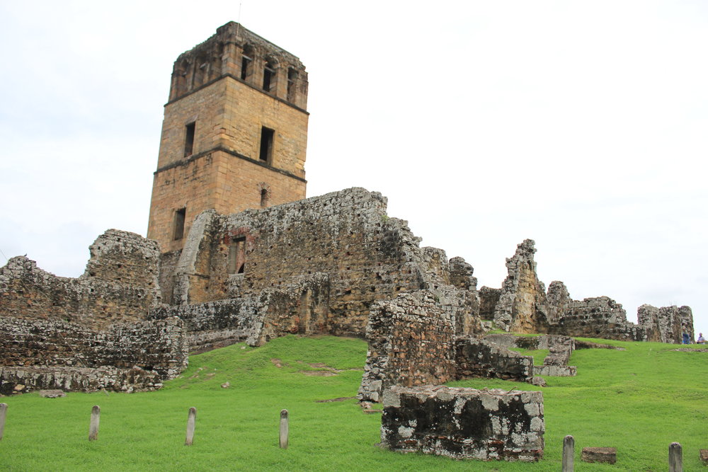 The ruins of Panama Viejo