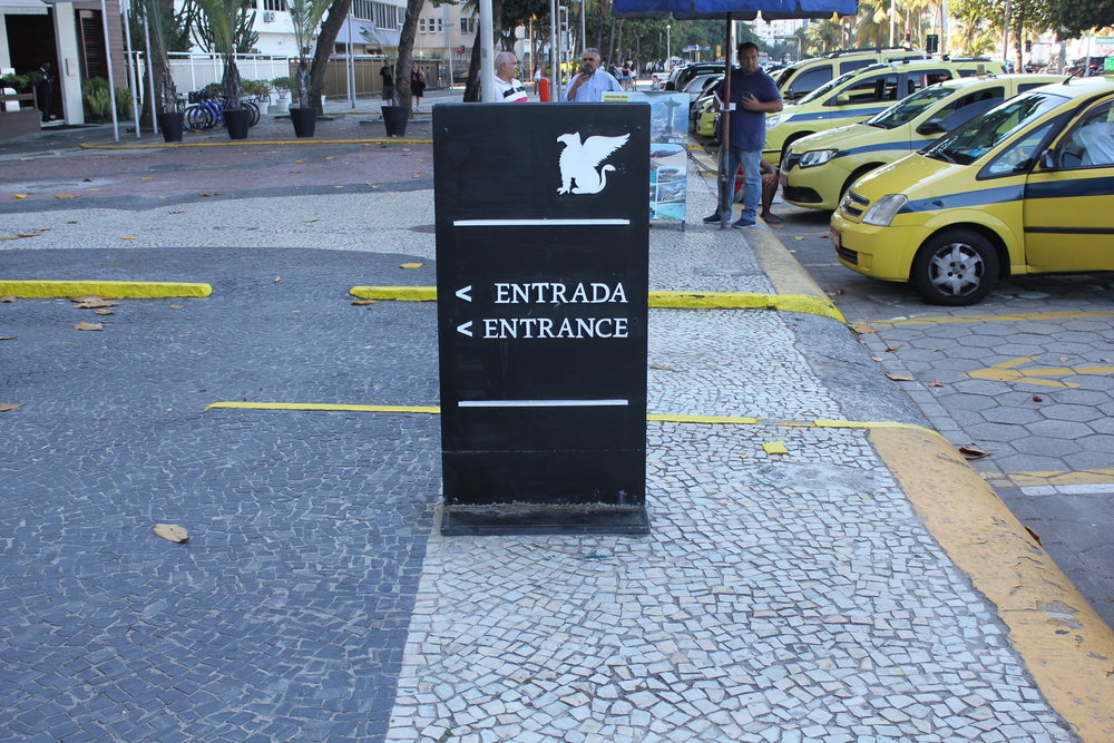 JW Marriott Rio de Janeiro – Entrance sign