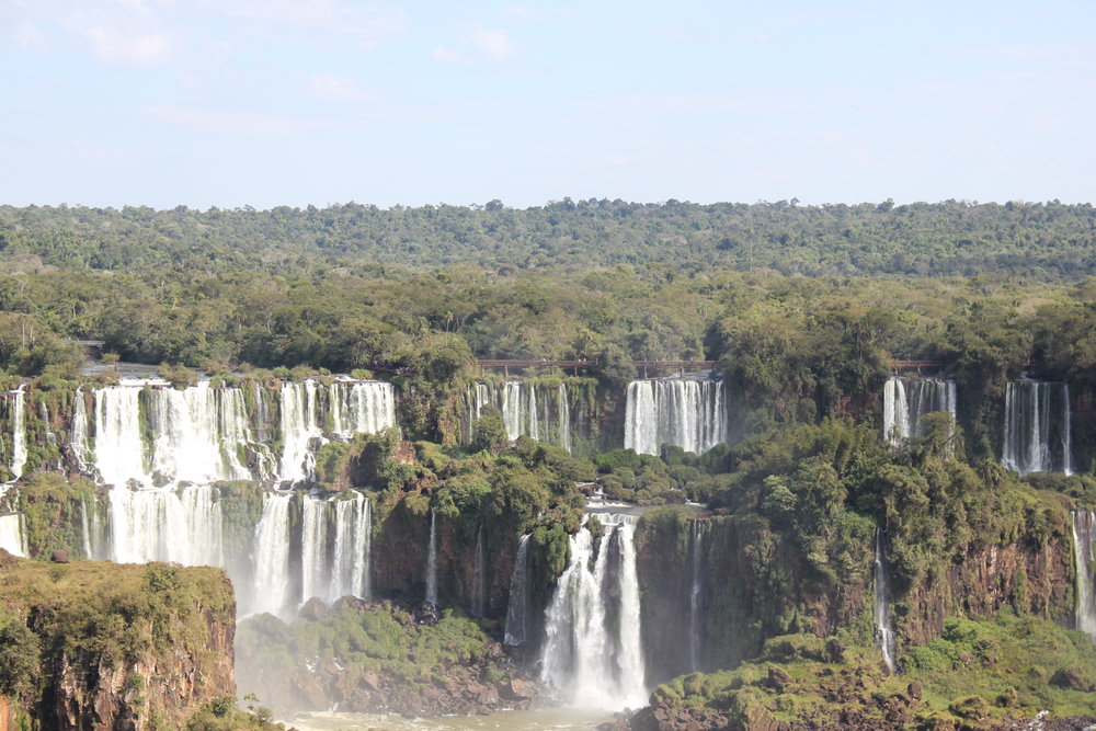 Iguazu Falls – View from the Brazil side