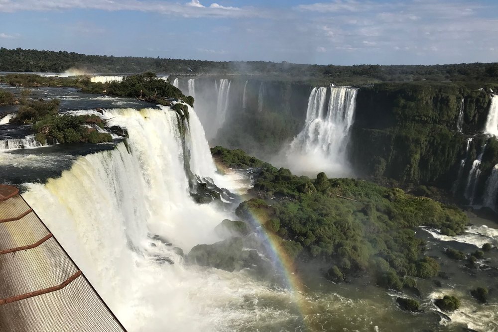 Iguazu Falls – View from the Brazil side