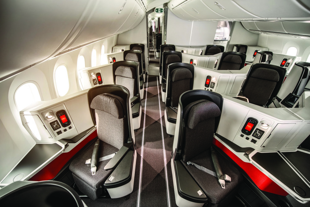 Avianca 787 business class