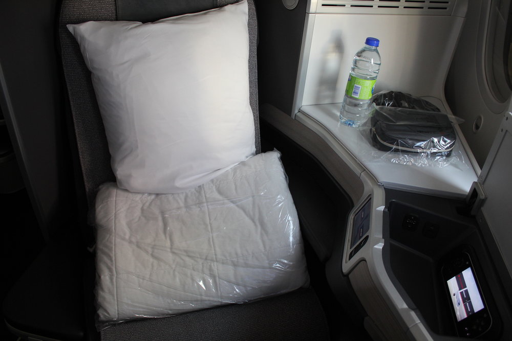 Air Canada business class – Seat 7A