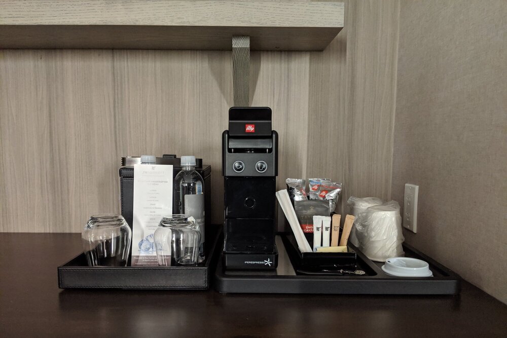 JW Marriott Edmonton ICE District – Illy coffee maker