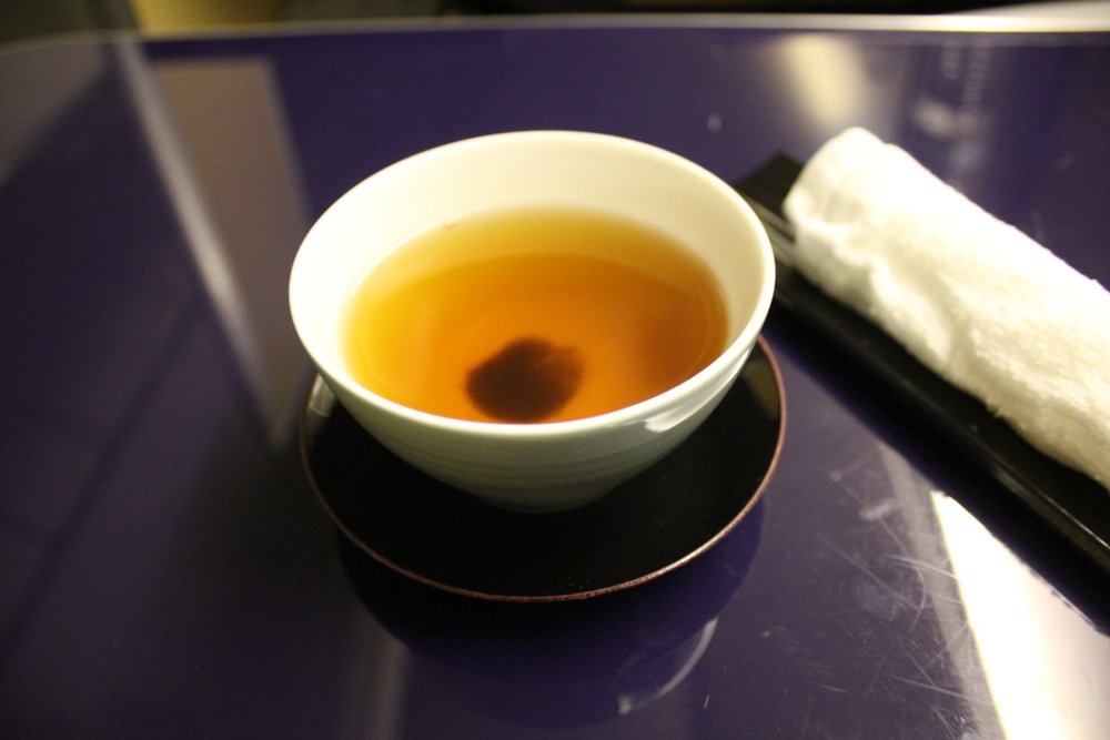 ANA First Class – Houji-cha