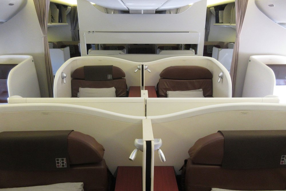 Japan Airlines First Class – Cabin