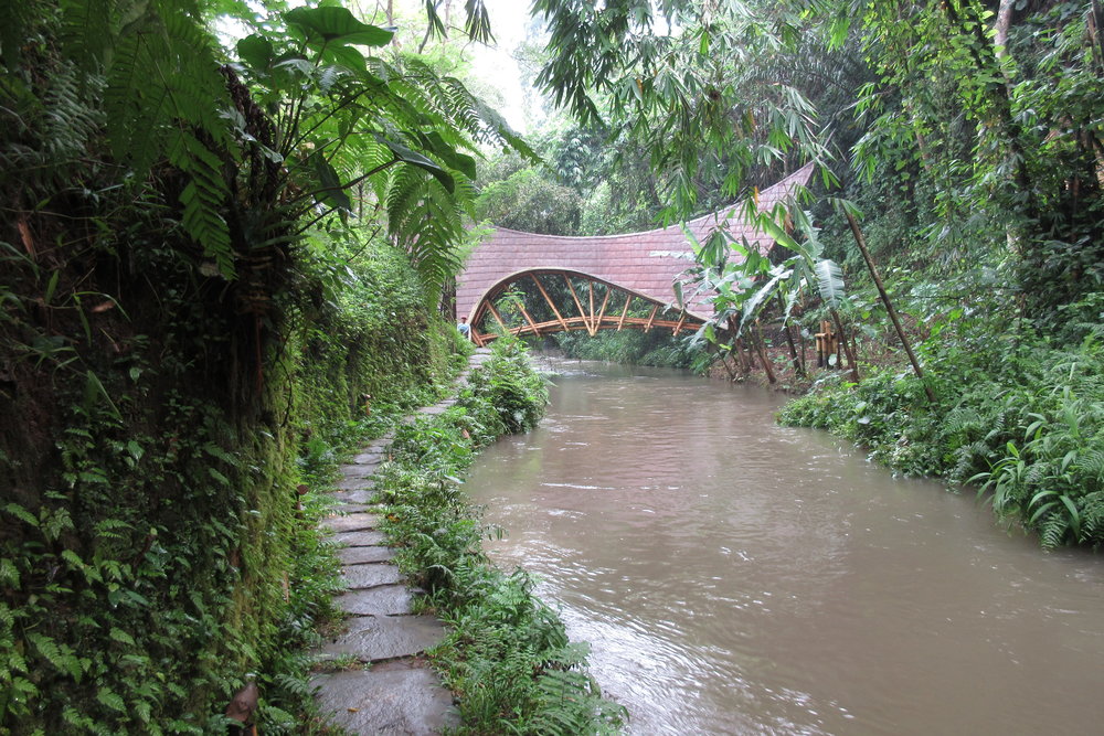 Bambu Indah Ubud – Riverside path