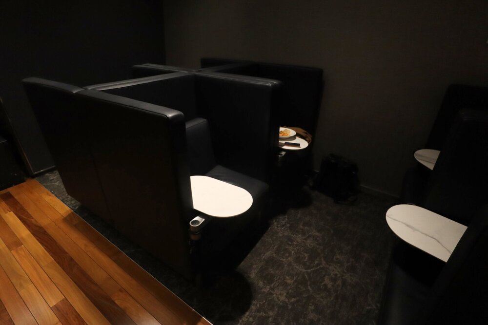 Air Canada Maple Leaf Lounge Montreal (Int’l) – Private seating booths