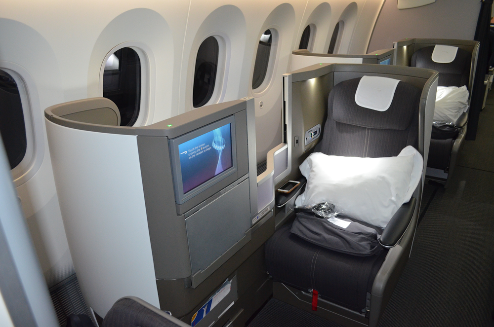 British Airways 787 business class – Seat 6J