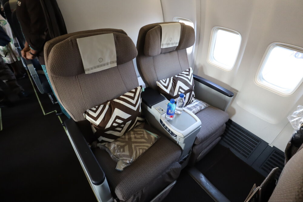 Fiji Airways 737 business class – Seats 2A and 2C