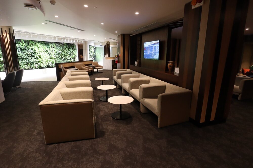 Fiji Airways Premier Lounge Nadi – Seating area